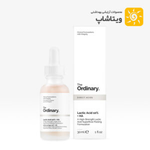 سرم پوست اوردینری Lactic Acid 10% + HA ordinary